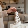 Detailed Resin Sculptures Spiral Cat Sculpture Ornament, Creative Twisted Statue, Artistic Home Tabletop Decor Desktop for Living Room Bedroom Office