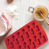 Christmas Cookie Molds Gingerbread Man Snowman Snowflake Chocolate Mold DIY Xmas Cookie Candy Mold Gummy Drop Mold Cake Tools