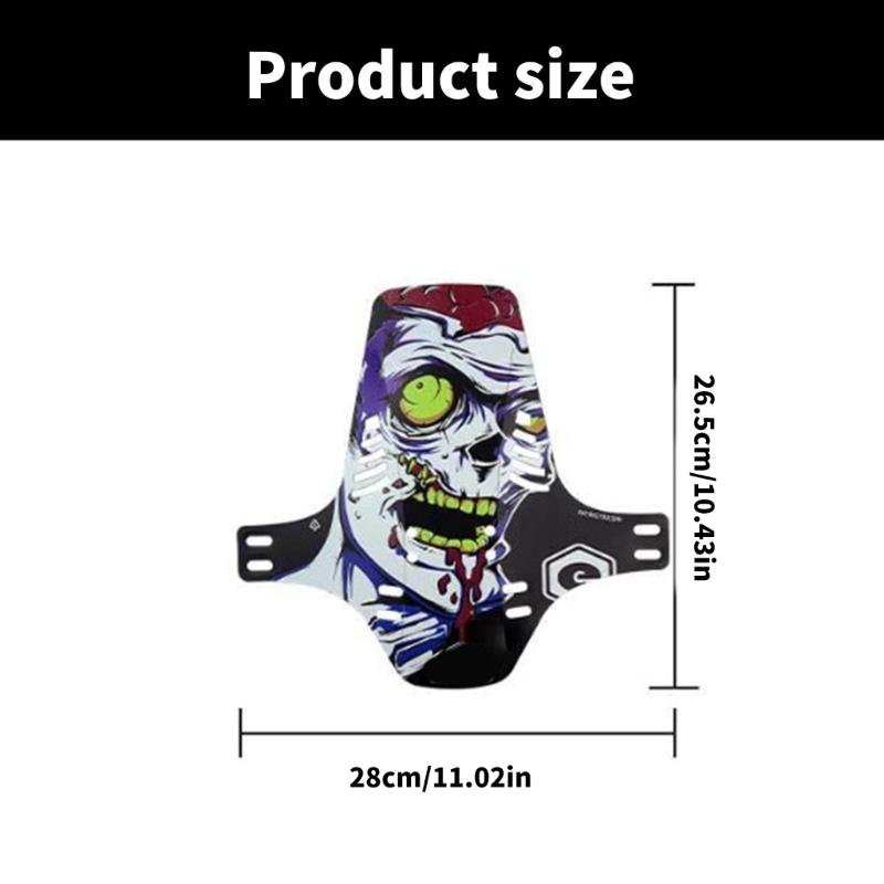 2pcs Mountain Bike Mudguards Cycling Splashes Mud Guards Durability Mudguards  for Smooth Cycling