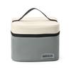 Dopamine Colorblock Insulated Lunch Bag - Square Thermal Bento Bag with Ice Pack, Simple Fashion Design