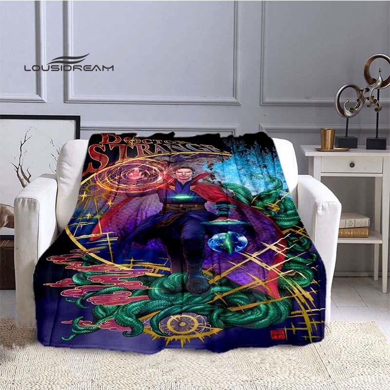 Doctor Strange Deky na postele Domov Cestování Dospělý Flanelová deka na pohovku Postel Obývací pokoj Pohovka Dítě Udržet v teple king size