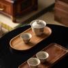 Walnut Wood Oval Serving Tray