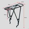 Bike Cargo Rack Rear Bicycle Mounting Hardware Holder Universal Pannier Luggage Carrier