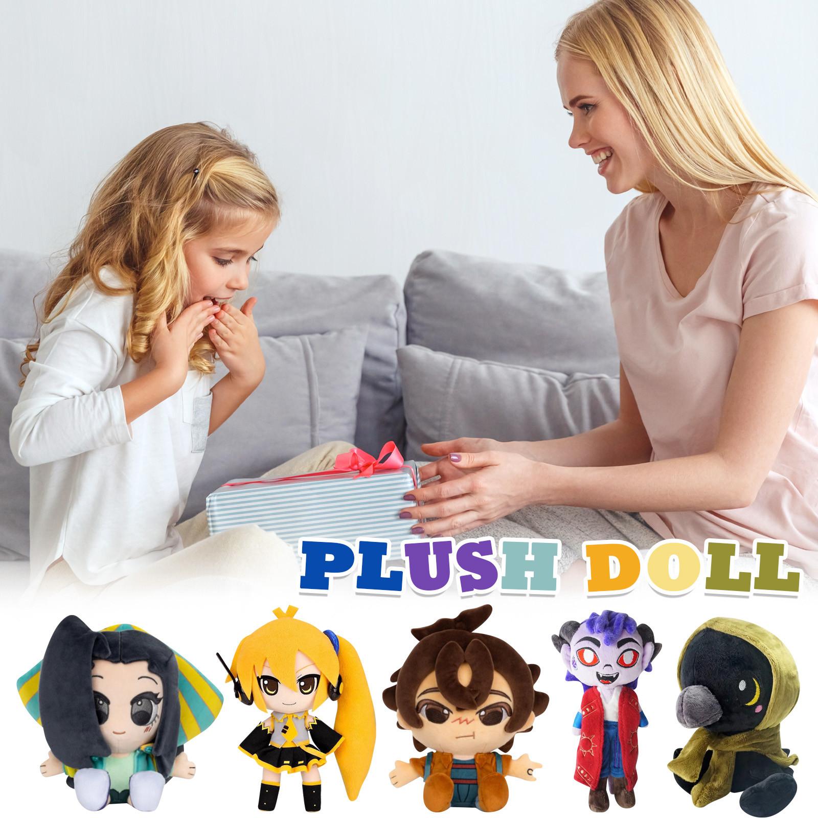 

Плюшевая кукла, Игрушка в подарок, Мультфильм, Детская тряпичная кукла, Детская подарочная подушка(Нет стандарта) One Size