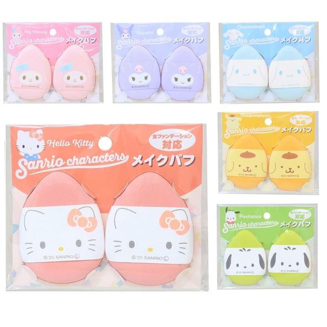 

AI PLANNING - Губка для макияжа с персонажами Sanrio (Набор из 2) Cinnamoroll (50 x 65mm)