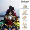 1ks deka Wonder Woman Polyesterové vlákno, Celoroční pohodlí na pohovku, postel, do kanceláře, auta, na kempování, Ideální domácí dekorace a dárek, Pohodlí v kanceláři