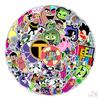 50Pcs/Set Teen Titans Go Stickers DIY Fashion Waterproof Doodle Decals Stickers