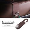Car Seat Back Deformation Hook Suede Alloy Auto Headrest Hanger For Volkswagen VW Golf Polo 4 5 6 Passat B5 B6 B7 CC Jetta ws9