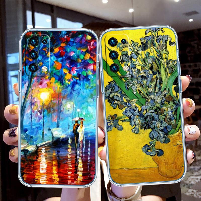 Starry Night Van Gogh Painting Case for Motorola G10 G20 G30 G31 G32 G34 G35 G41 G42 G50 G51 G52 G55 G60 G60S G62 G71 G72 G75