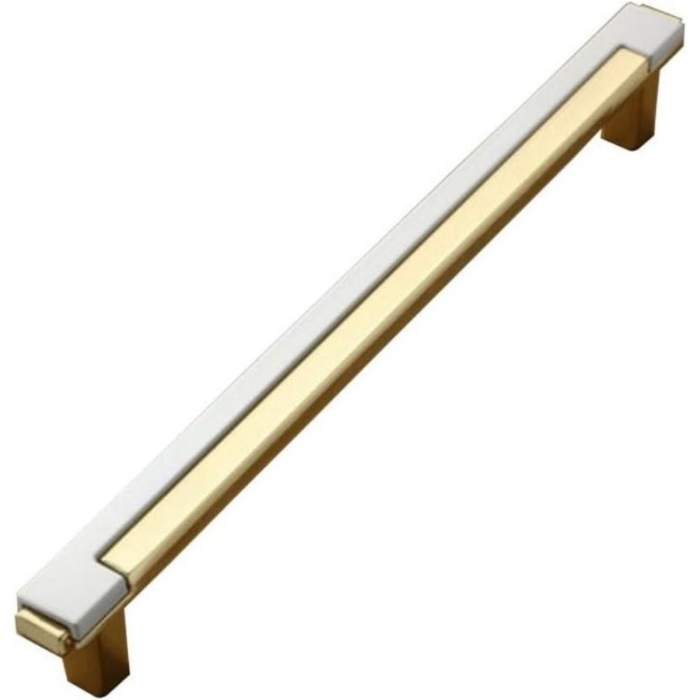 Double-colors Cabinet Pull Zinc Alloy Drawers Pull Simple Kitchen Cabinets Handle Cabinet Hardware