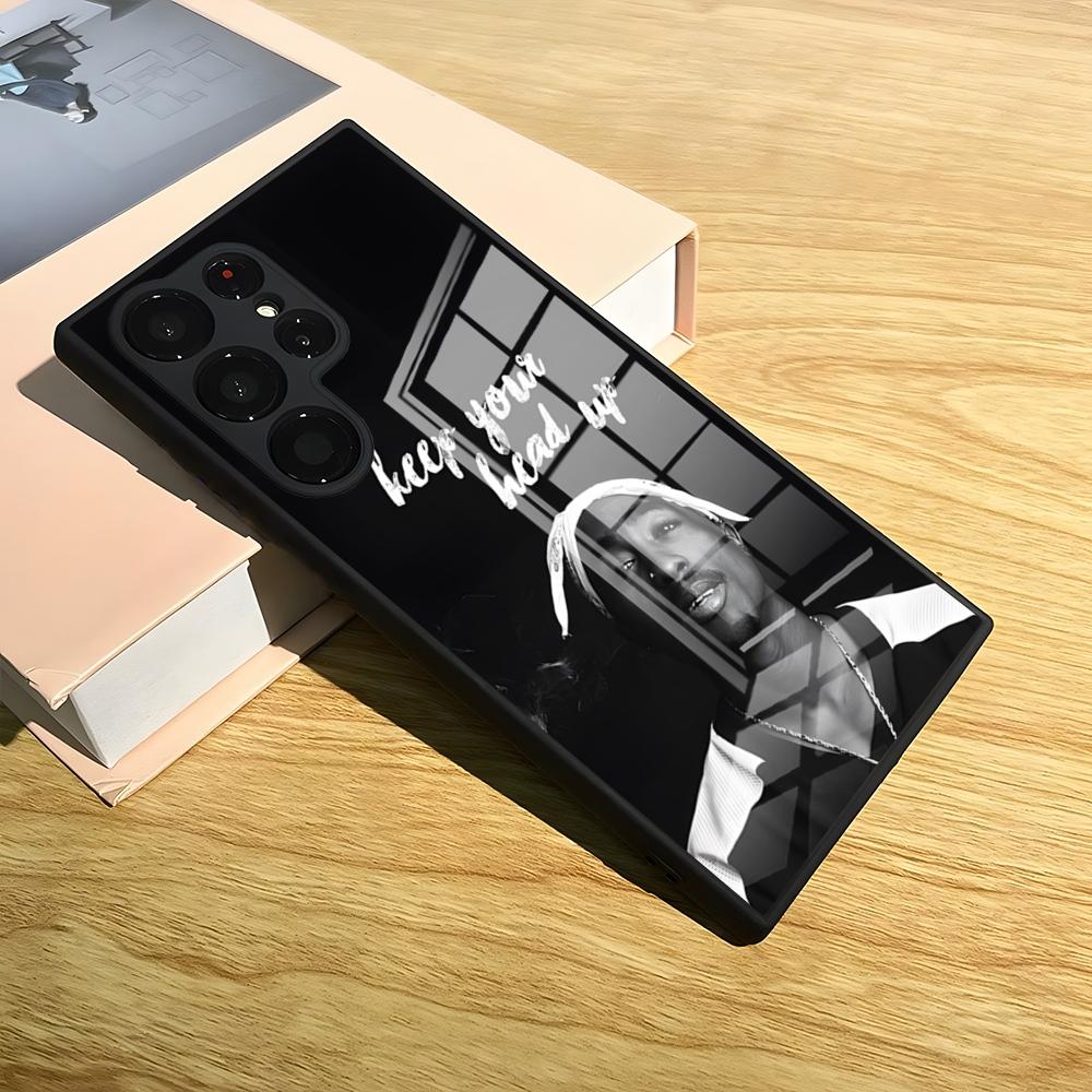 

Rapper 2pac Singer Tupac 2 Phone Case For S25 Ultra Samsung S26 S24 Fe S22 S20 S23 21 Plus A54 A34 A53 A16 Glass Cover Samsung s21plus