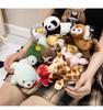 Magnetic Shoulder Plush: Tiger, Penguin, Panda & Giraffe Doll Gift