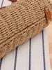 Women's Trendy Paper Rope Woven Crossbody Bag