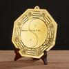 1 pz Specchio Bagua in Metallo Tai Chi Bagua Specchio Convesso/Concavo Decorazione Murale Ciondolo Portatile Accessori Feng Shui Stile Cinese