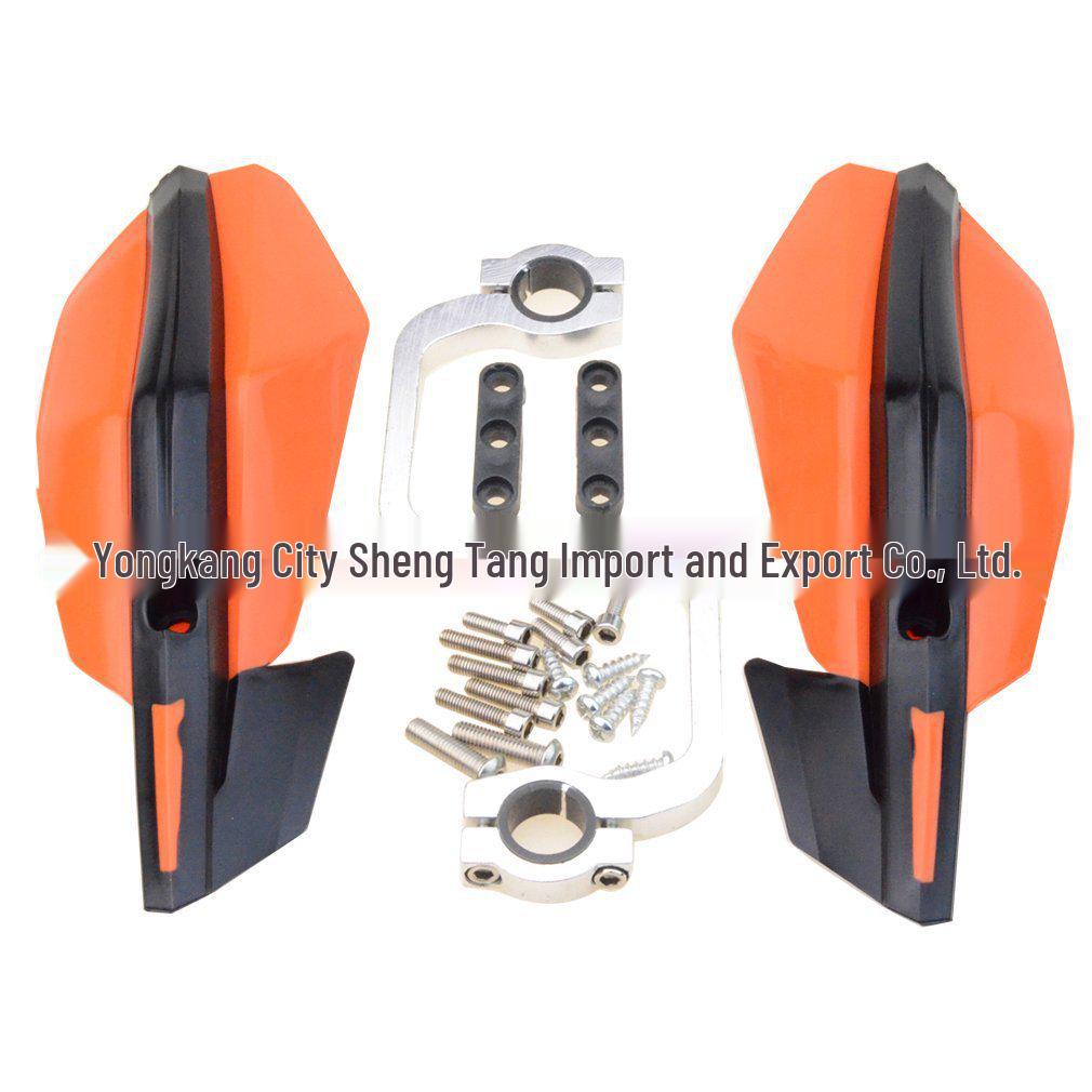 GOOFIT 22mm Orange Handguard for ATV, Dirt Bike & Off-road Motorcycle. 22mm