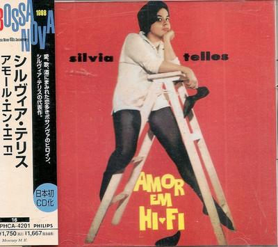 CD SYLVIA TELLES - Amor Em Hi-Fi PHCA4201 Philips 1998 Japan Jazz Used