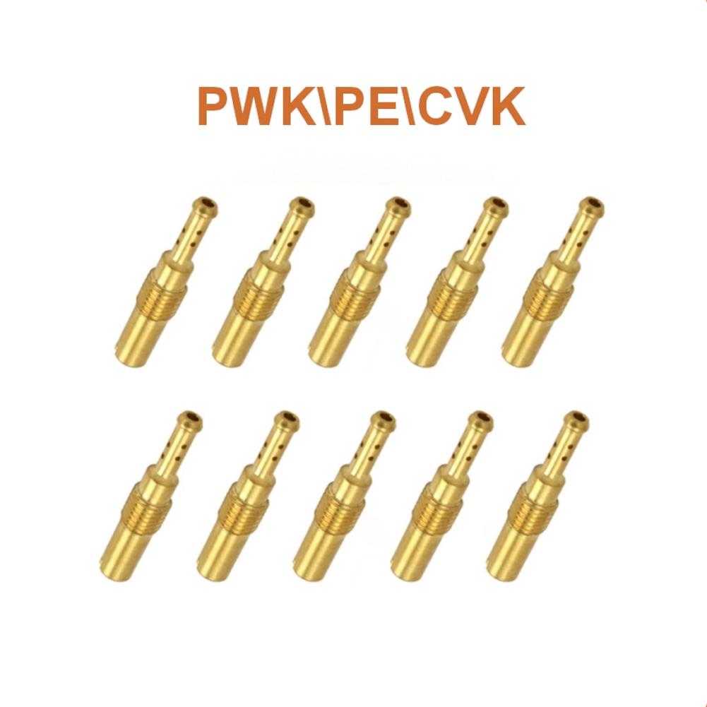 10Pcs Motorcycle Carburetor Main Jets Slow Pilot Jets M5 6mm Thread for PWK Keihin OKO CVK Carb Set Injector Nozzle