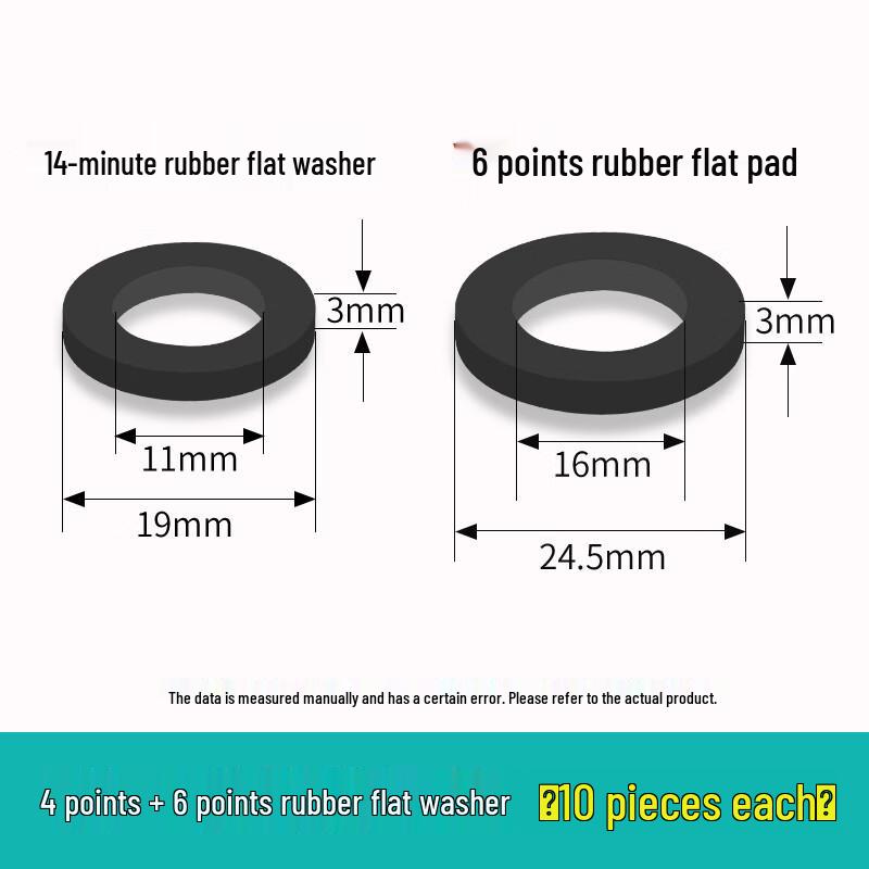 Water Heater Rubber Gasket Assortment