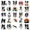 Personalized Laptop Accessories 50PCS Border Collie Stickers, Cute Dog Theme Decorative Waterproof Vinyl Decals for Journals And DIY Crafts