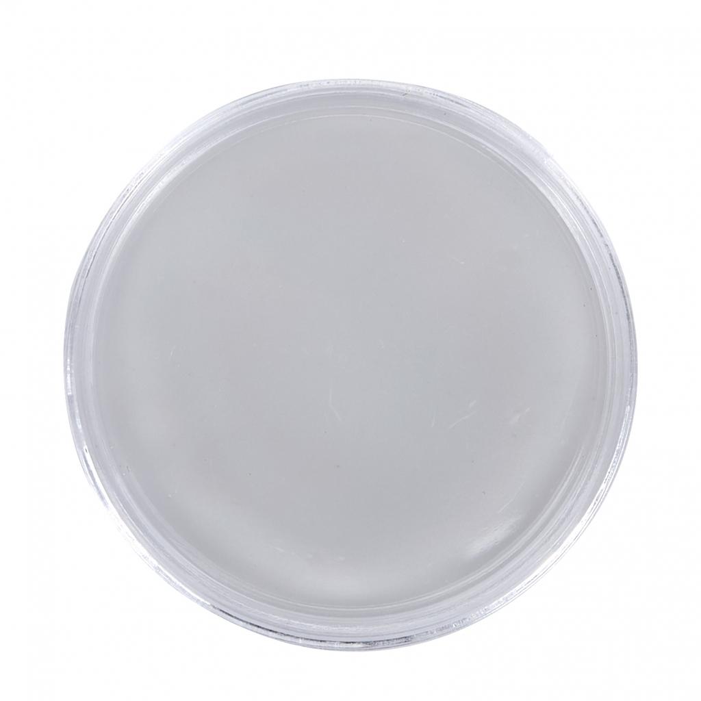 Money Coin Holders Penny Storage Round Clear Reusable 100pcs Set 30mm Case