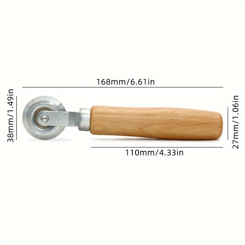 Ręczne narzędzie do wciskania linii zginania na kartonach, falistych tekturach, do tworzenia opakowań ekspresowych, z szybką zmianą rozmiaru