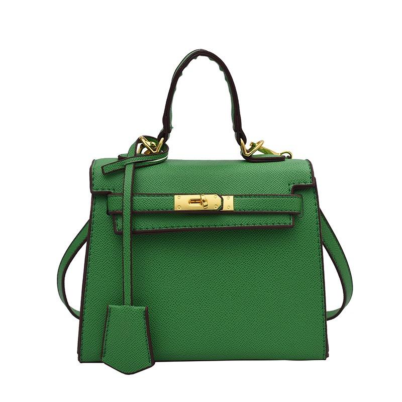 

Оранжевая портативная платиновая сумка Kelly новая ретро мода женская второе поколение мини Kelly легкая роскошь