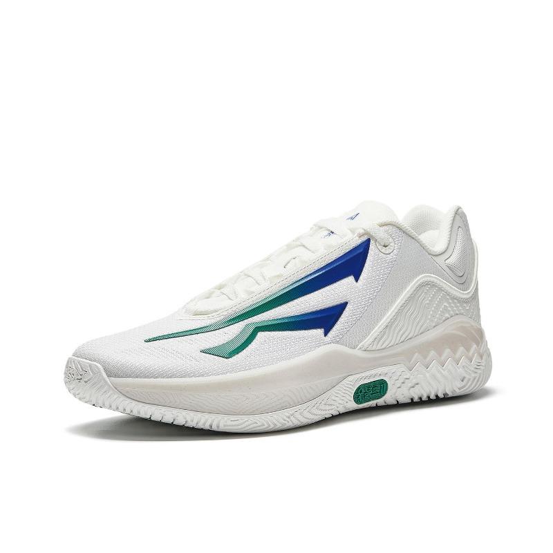 Anta Kai Speed 2 Dallas Summer Edition Professional Basketball Shoes Low Top Men Sneaker White Green Blue 912621114-3