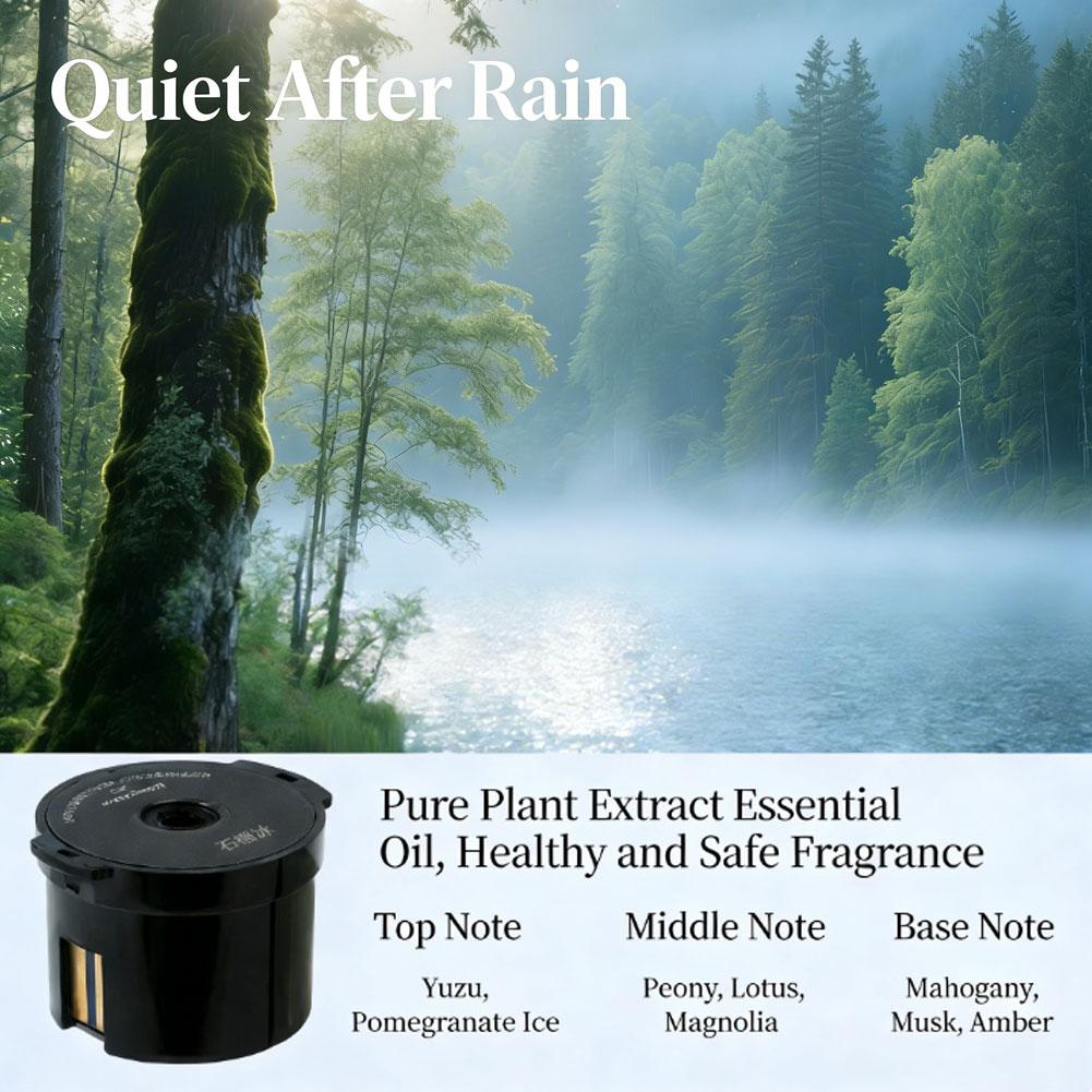 Auto Spray with Timer Ambient Atmosphere Light Smart Car Mist Diffuser Fragrance Machine USB Rechargeable Car Interior Decor