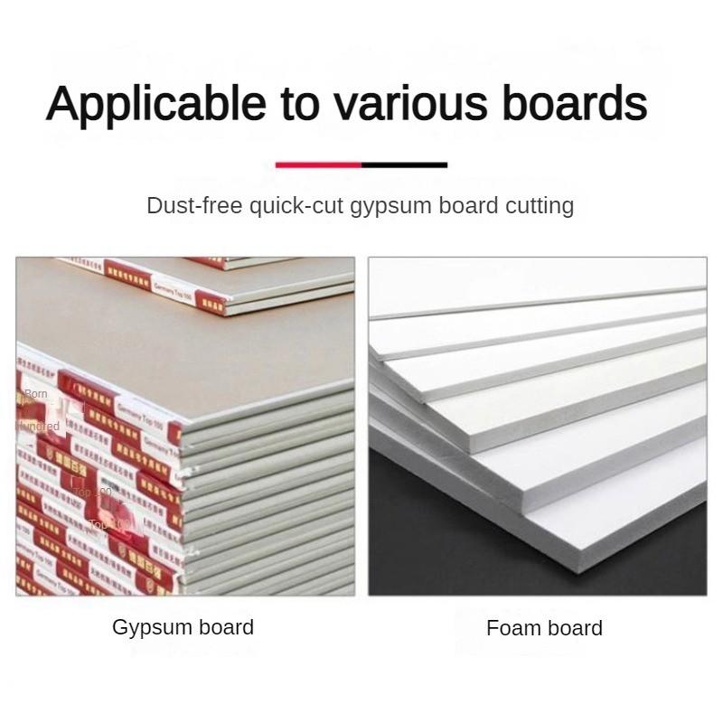 Multi Functional Gypsum Board Cutter Dedicated Board Drawing Line Locator Portable Woodworking Tape Measure Tool