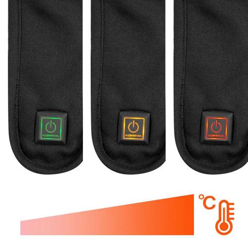 Komine Motorcycle Electric Inner Hybrid Vest (USB/7.4V) EK-108 1294 Winter Electric Heating 08-108 Black L