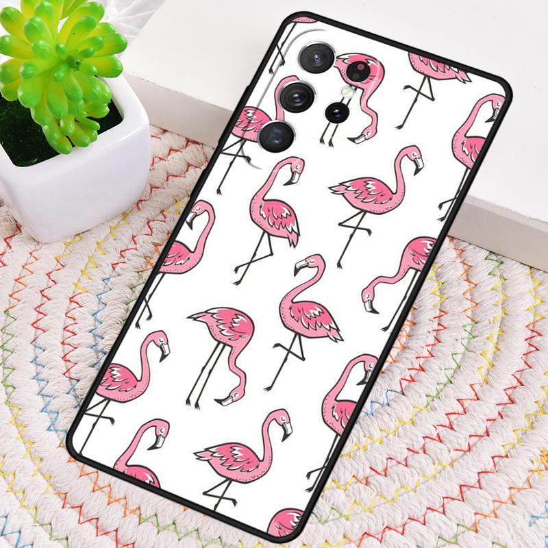 Flamingo Phone Case for Samsung Galaxy Note 10 Pro S26 Ultra S23 S24 FE S25 S21 S22 PLUS Shockproof Cove
