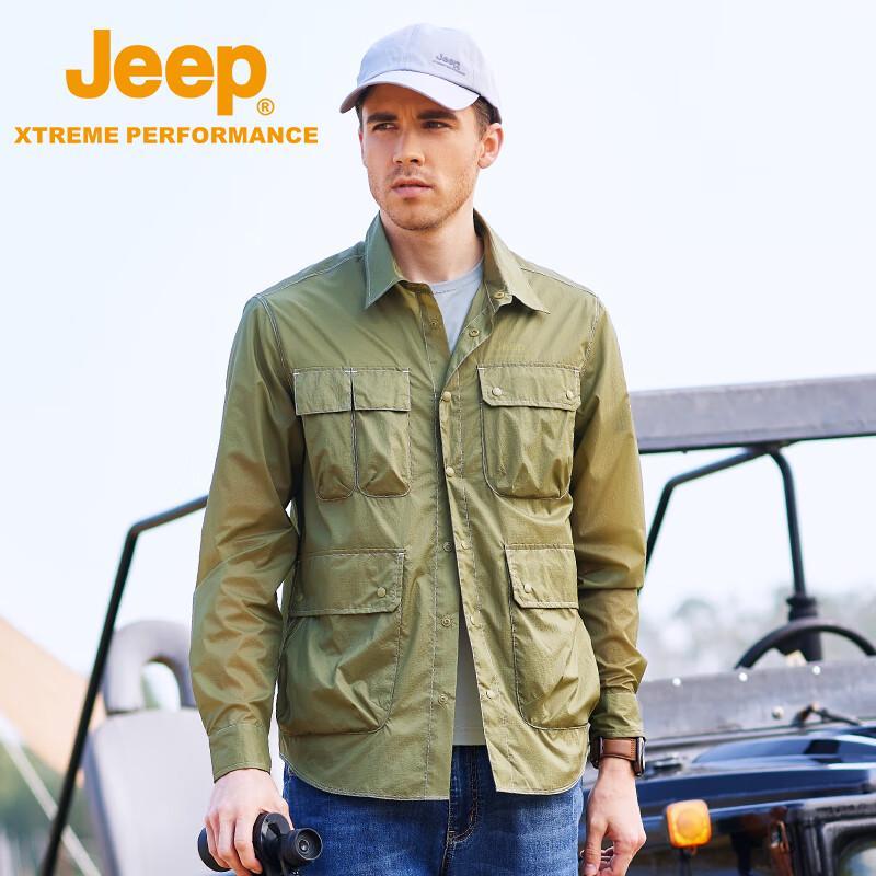Мужская летняя ветровка Jeep с влагоотводящими свойствами для активного отдыха XL
