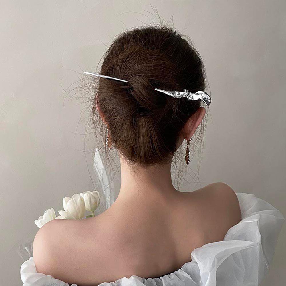 Temperament Geometric For Girls Korean Hanfu Hairpins Chinese Hair Fork Women Hair Sticks Hair Clip