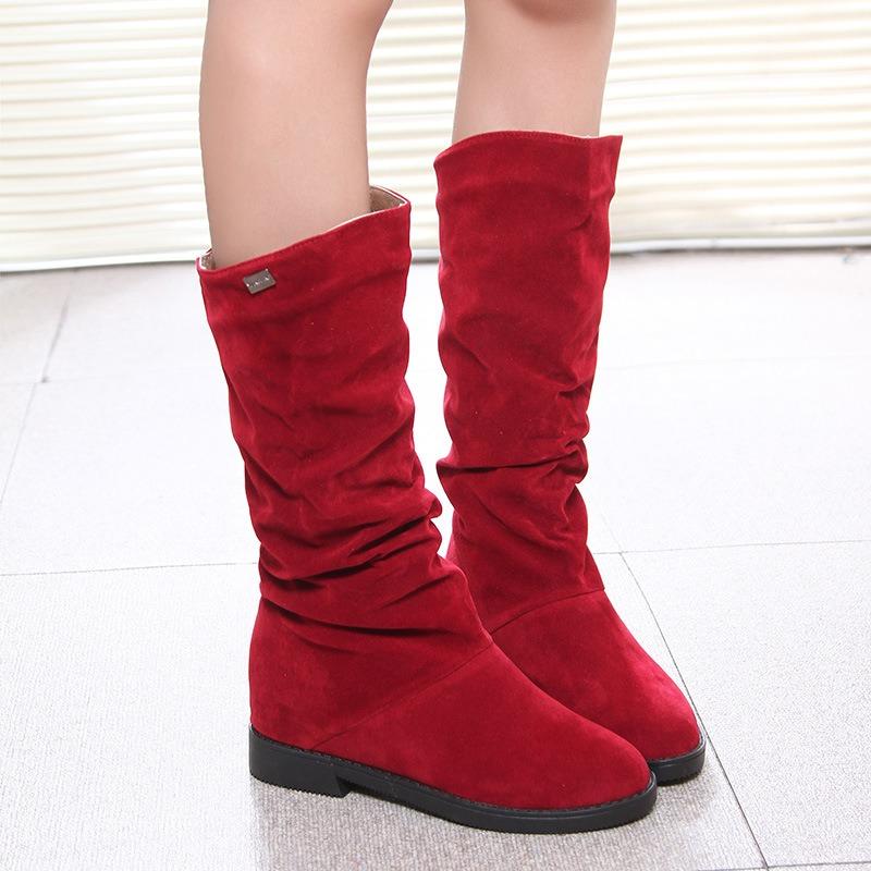 Autumn and Winter New European and American Fashionable Sleeve Boots