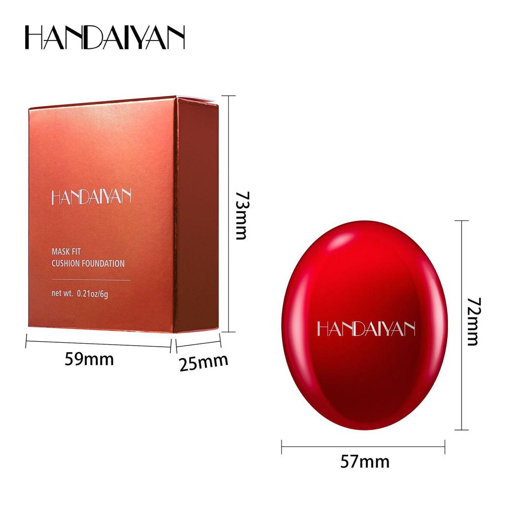 Air Cushion Concealer Liquid Foundation 5 Shades Full Cover Foundation for Long Lasting Moisturizing Concealer Foundation