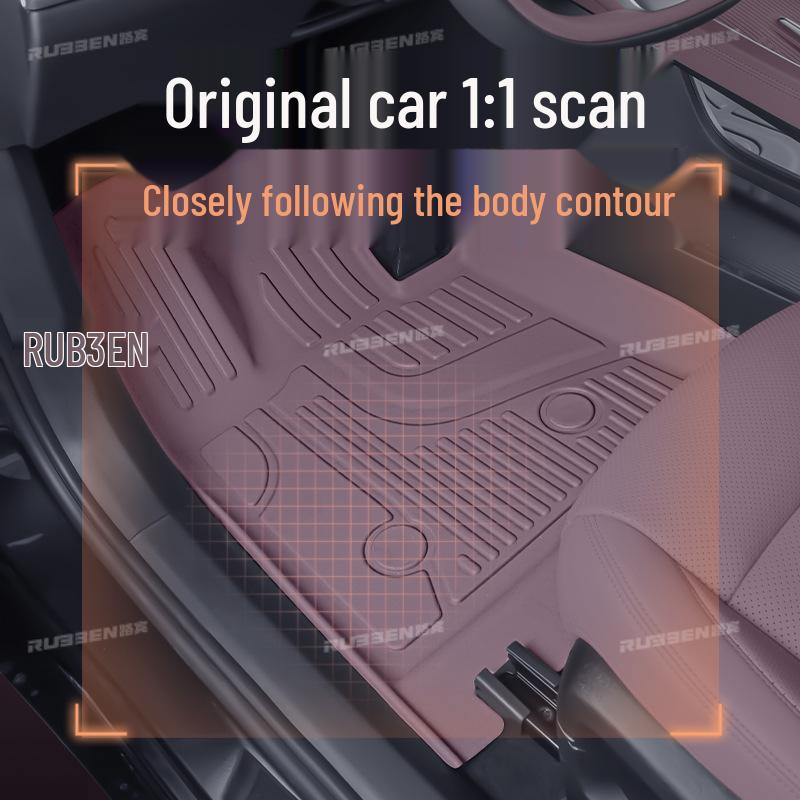 Compatible with 25 Ledao L60 Models: Full-Coverage NIO EV Interior Decorative Carpet