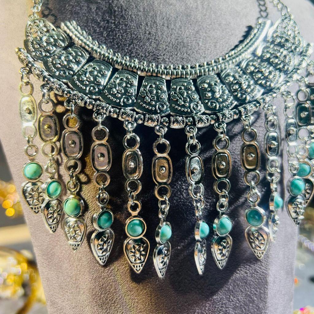 Bohemian Bell Tassel Chain Earrings - Trendy Cross-Border Fashion Drop Jewelry