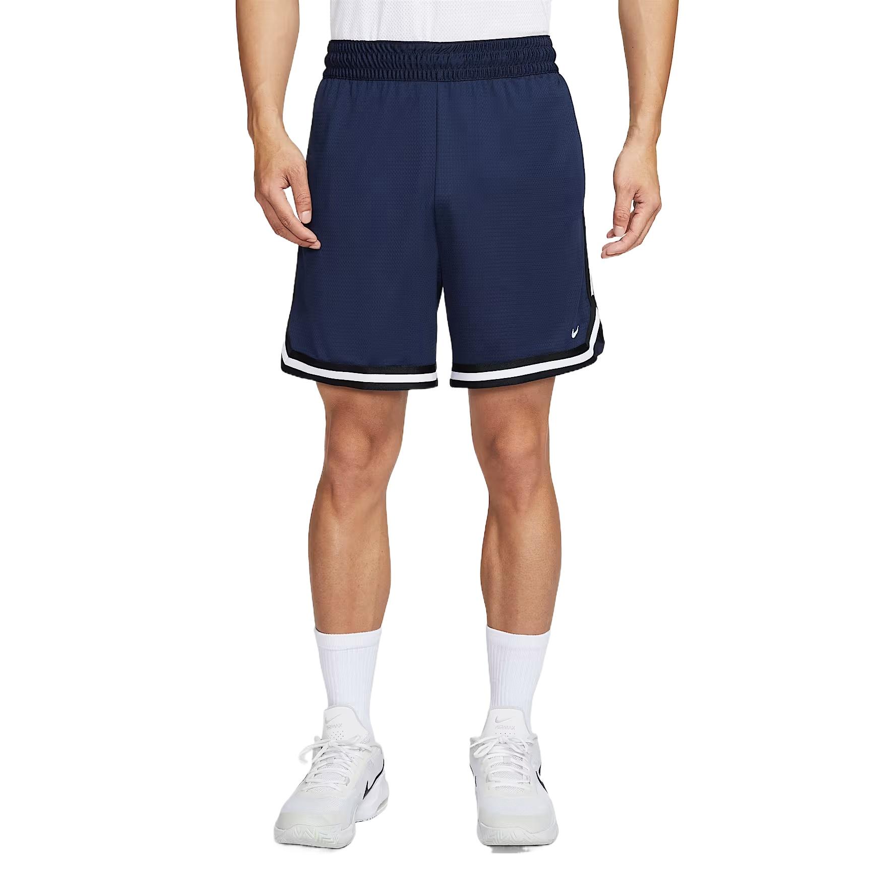 Nike DNA Dri-FIT 15cm Shorts Midnight Navy Black White Men s FV4934-410 XXXXL
