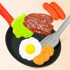Play house cooking kitchen utensils toys kitchen simulated stir-frying pan steak food pan toys