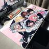 Comic Couple Cute Anime A-alien Stage Pattern Mouse Pads Anti-slip Locking Edge Thickened Desktop Mats Large Comfort Gaming Rugs