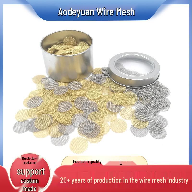 304 Stainless Steel Round Mesh Filter Screen for Faucets and Tea Lighters 8mm stainless steel