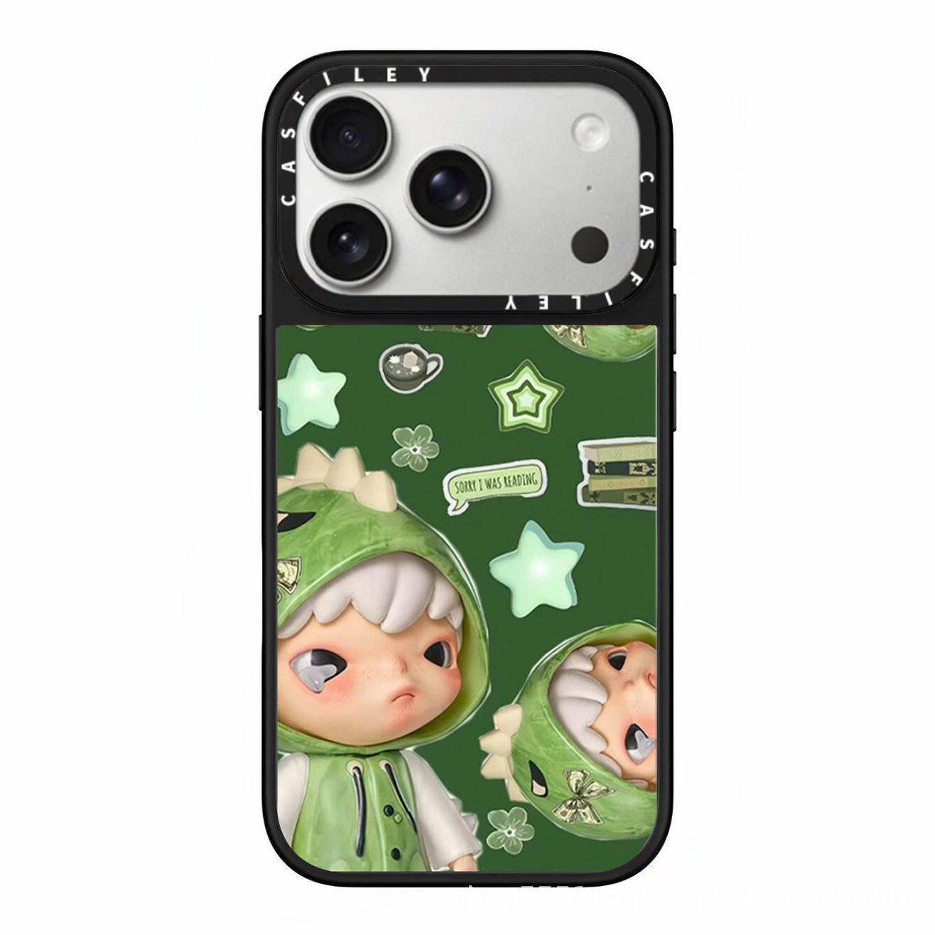 

Xiaoye Guzi Jie Trendy Cute Phone Case for Apple Pro Max (Models 14, 15MagSafe, 16, 17) 14 Plus/15 Plus