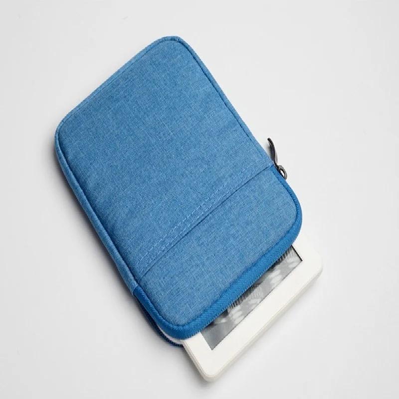 6-inch Tablet Computer Bag Protective Cover Suitable for E-book Storage Bag Electronic Product Protection Travel Essential