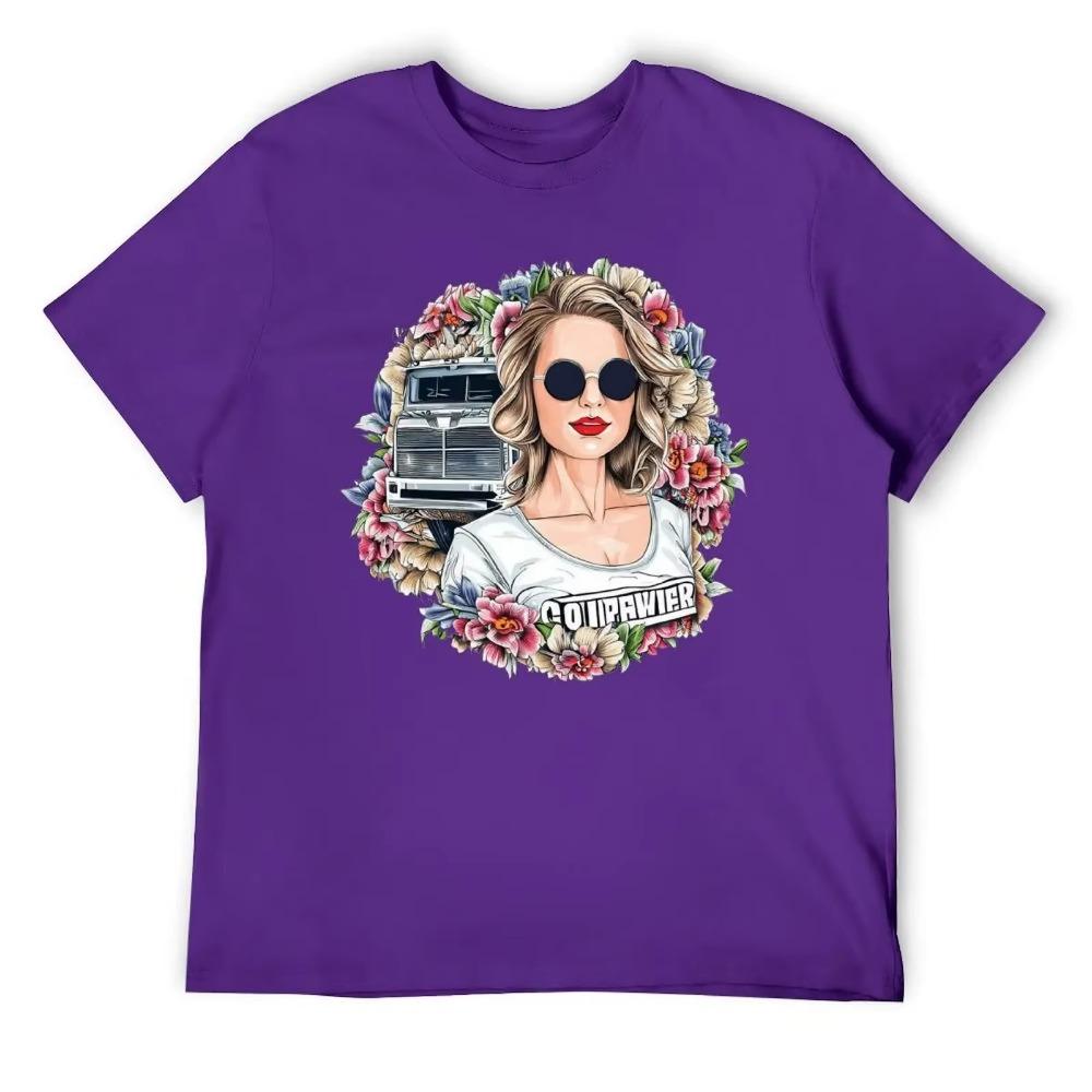 Mother's Day Amazingly Beautiful Truck Driver Mom WOmen's Top Tee Hot Sale T-shirt Fresh Campaign  Sarcastic Leisure USA Size