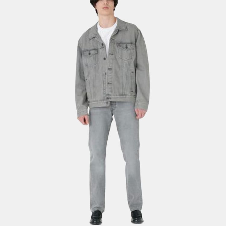 Levi's Jeans Men's Gray Moderate Straight Fit Pants A4677-0020