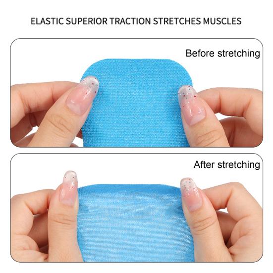 Předstřižená kineziologická páska na kotník Prodyšná kotníková omotávací páska Elastická sportovní páska pro podporu a stabilitu kotníkových vazů