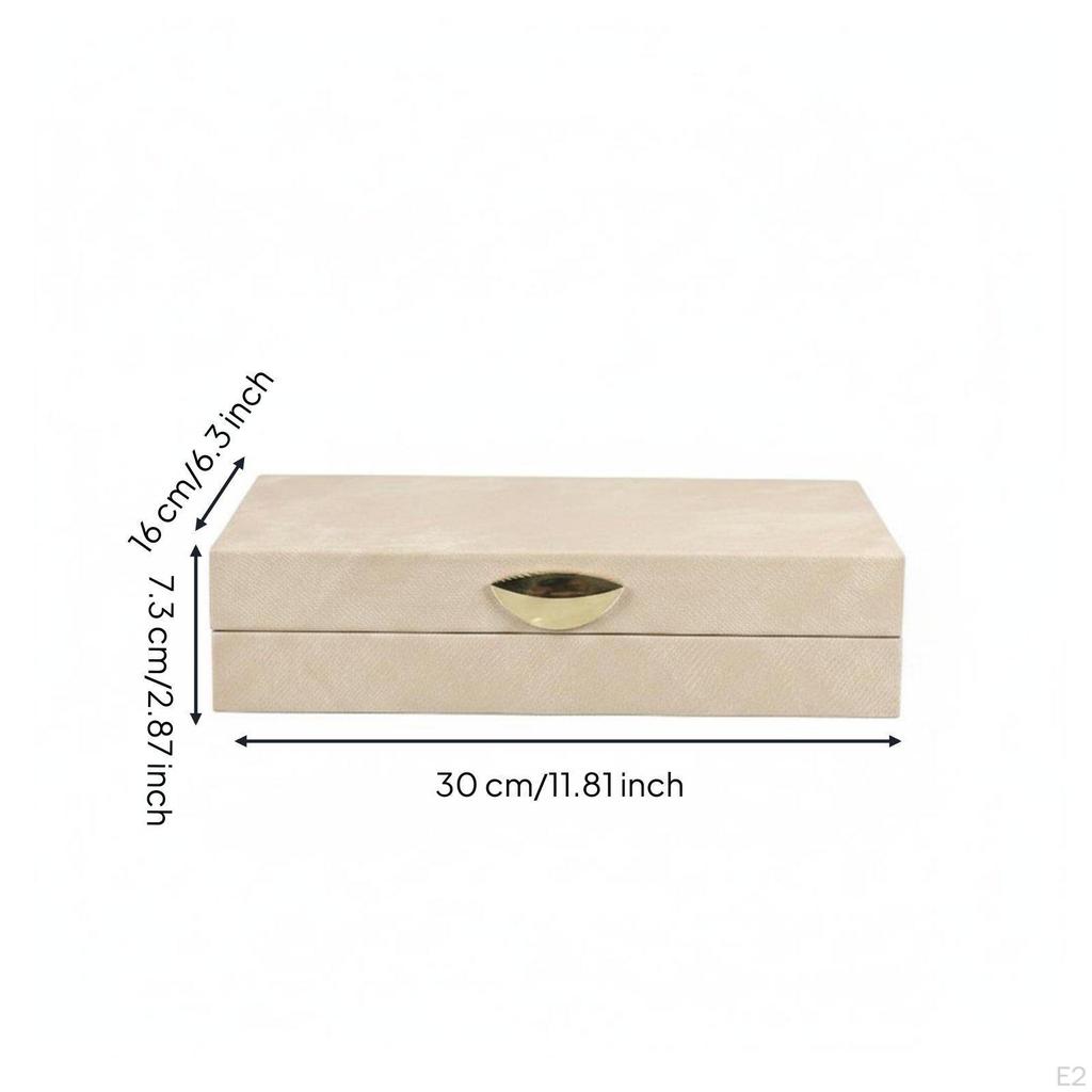 Jewelry Box Minimalist Storage Modern Desk Organizer for Dressing Table 25137cm