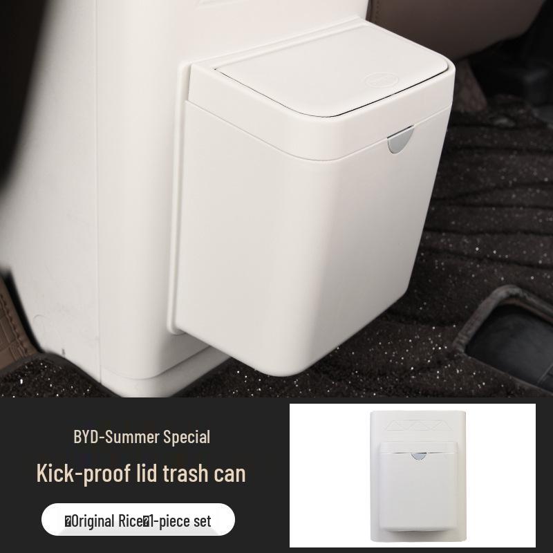 BYD Xia Refrigerator Anti-Kick Trash Can Second Row Cover Plate - Car-Specific Storage Interior Accessory