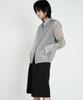 DUSTYWHITE Gray Haze Zip-Up Shirt