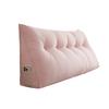 Headboard Wedge Cushion Corduroy Triangle Headboard Pillow with Side Pocket Ergonomic Back Support Daybed Pillow for Reading Sitting Working